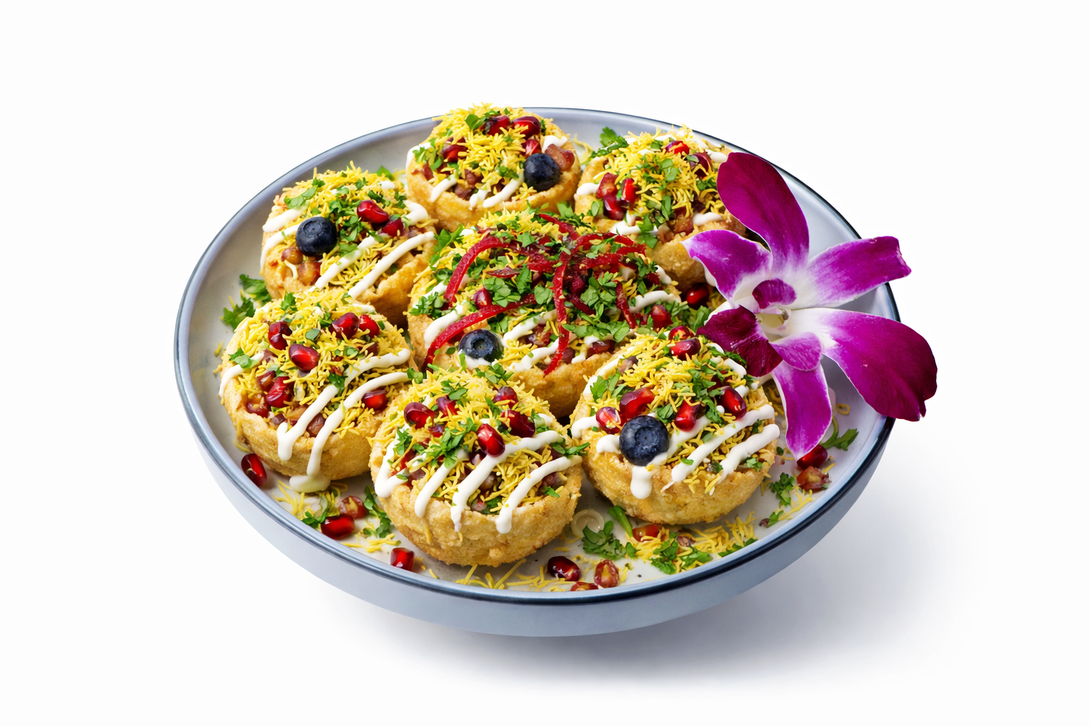 Sev Batata Puri Chat