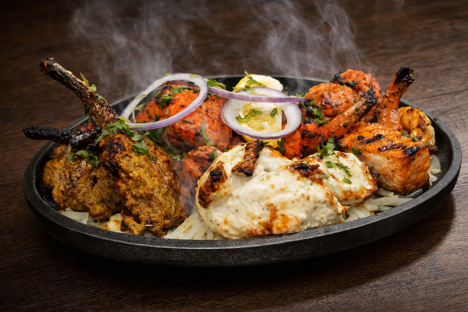 Mix Tandoori Sizzler